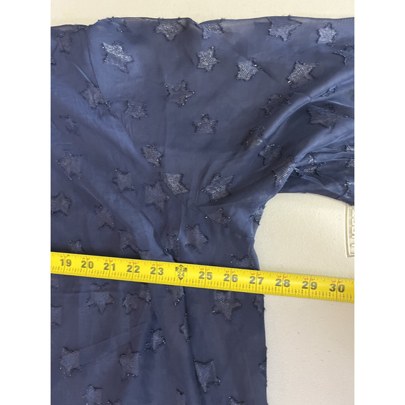 Romantic Victorian Fairy Y2K Dainty Peasant Top 3 Cottage Celestial Whimsical - Picture 11 of 13